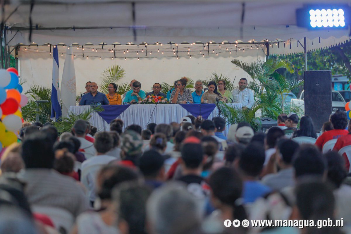OlgaArostegui19's tweet photo. 🇳🇮ALCALDÍA DE MANAGUA🇳🇮

Hoy se estará realizando el Cabildo Consultivo Anteproyecto Presupuesto y Plan de inversión Anual 2023 en DIII . 
#Nicaragua
#2022PuebloVictorioso https://t.co/EOCXMa6tnR