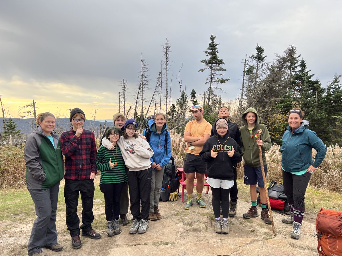 CCLCS195's tweet photo. 8th graders conquer the White Mountains!  #classof2023 #huzzah! #edthataddsup #experientiallearning https://t.co/eFLHI6ujCT