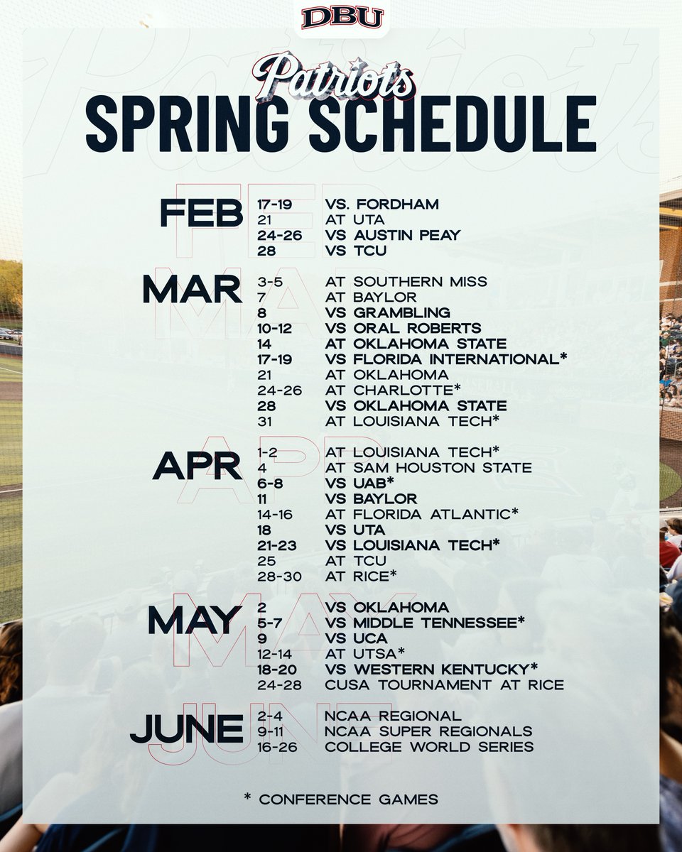 DBU Baseball tweet media