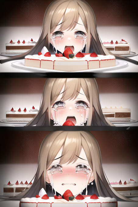 「bangs strawberry shortcake」 illustration images(Latest)｜4pages