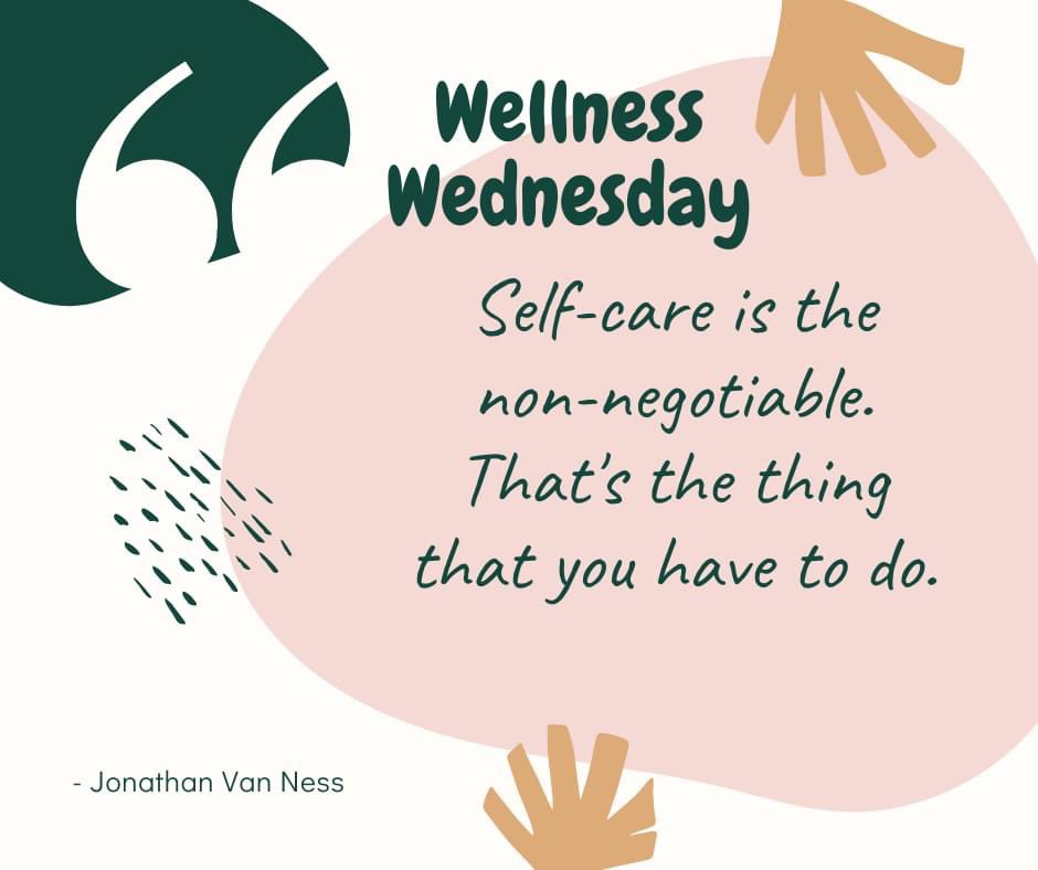 ALSHP_RX's tweet photo. Wellness Wednesday!! Today is about you and your self-care. Take some time to relax and unplug a while. #pharmacyweek https://t.co/0IcntcgkGW