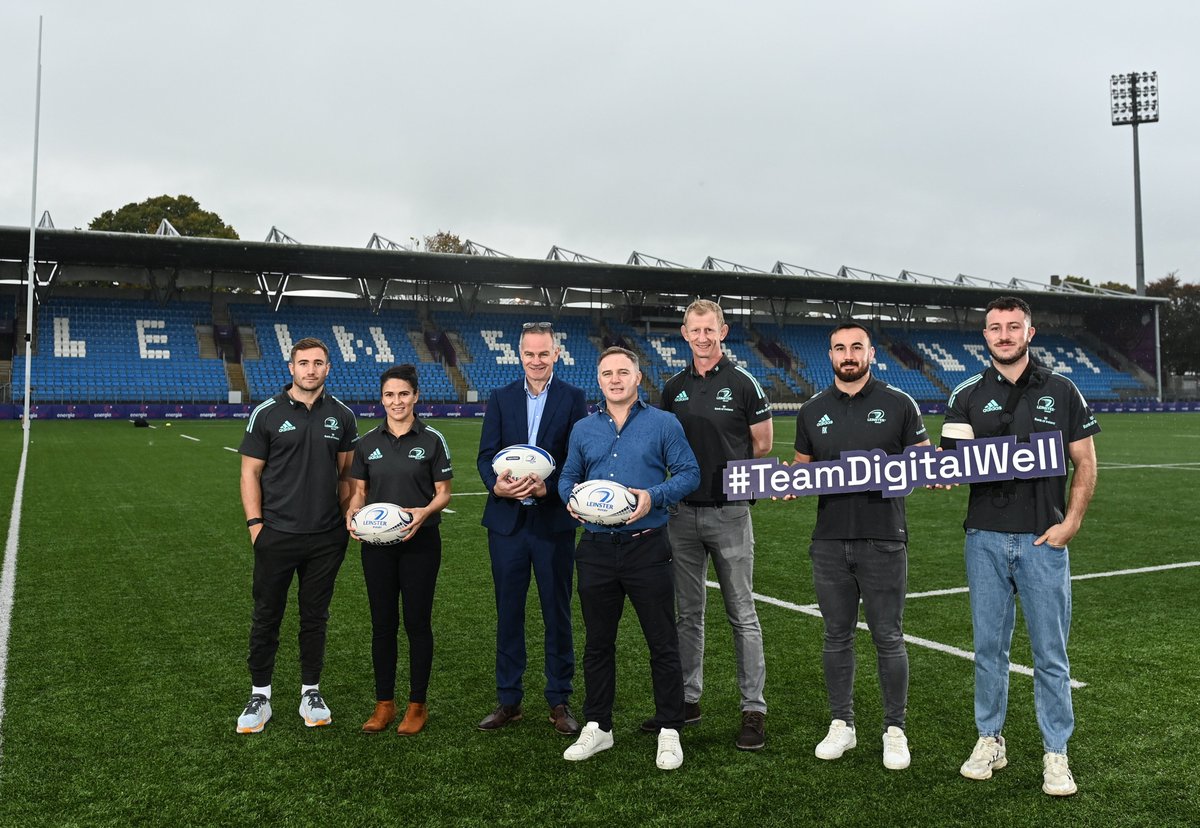 leinsterrugby's tweet photo. 📢 | Leinster Rugby and @TeamDigitalWell announce sponsorship. 

📰 | Read the full story: https://t.co/X8m5YupVsS

#FromTheGroundUp https://t.co/Yi7F01I1VO
