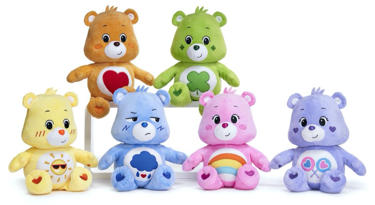 T_Toytastic's tweet photo. Care Bear Soft Toys….. Perfect Stocking Fillers from Devon to your door #toys #christmas #carebears #gift #stockingfillers  #christmastree #family #value https://t.co/QPUpfhxh0D