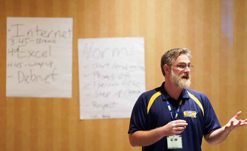 steelworkers's tweet photo. Education is among the most important work of our union. This week, hundreds gathered to learn about everything from health and safety to arbitration, new ways to communicate, legislative action, civil rights and more. #EverybodysUnion #1u #SmarterIsStronger https://t.co/YGTlrR4Spe