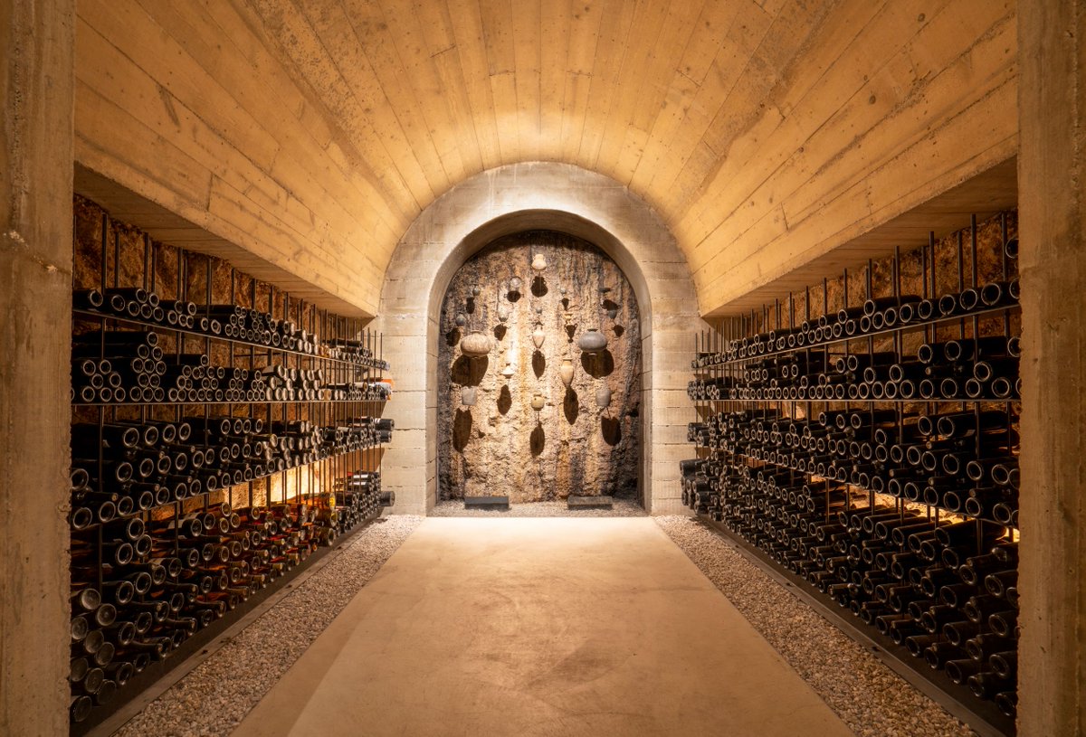Hidden in our underground barrel cellar sits our hidden wine vault, complete with world-winning wines, intimate gifts from global leaders, and ancient wine vessels dating back to the Greek and Roman age. 

Wine is bottled history, and we are thrilled to share this with you.