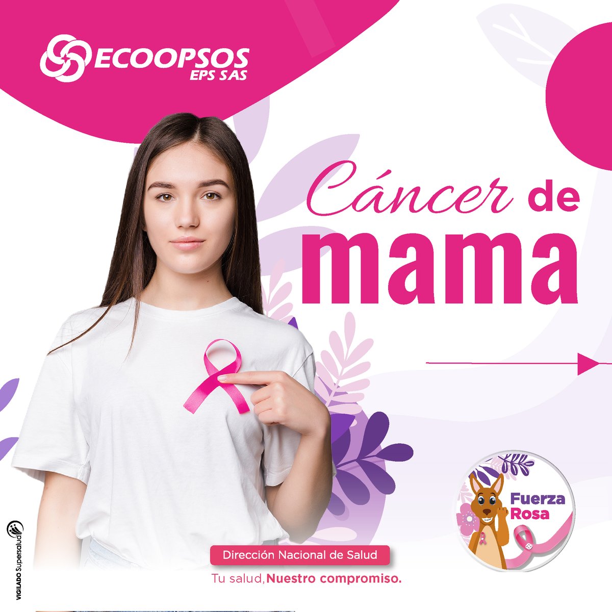 EcoopsosEPS's tweet photo. Hoy 19 de Octubre
Conmemoramos el día internacional de la lucha contra el cáncer de mama.
Únete a la Semana Fuerza Rosa
Ecoopsos tu salud, nuestro compromiso
Conoce más en https://t.co/16lSql5BFi
#SemanaFuerzaRosa #Mamografía #Citología #Ecoopsos #SuSaludNuestroCompromiso https://t.co/ppOG6pYwih