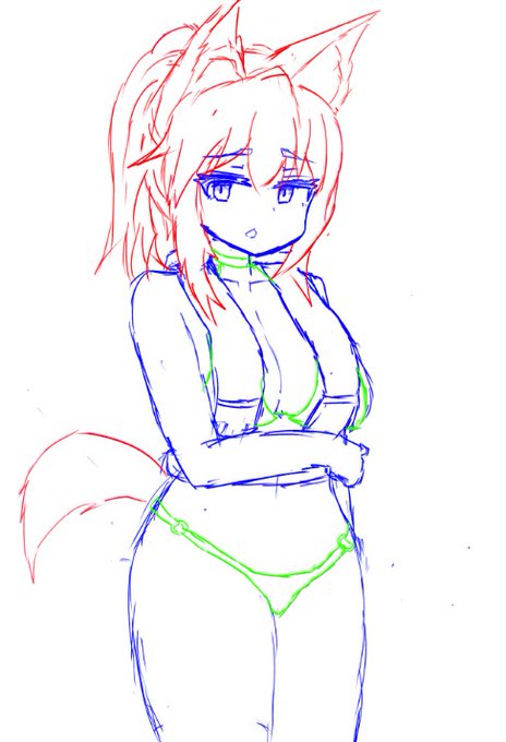 ラフばかりできていく… 