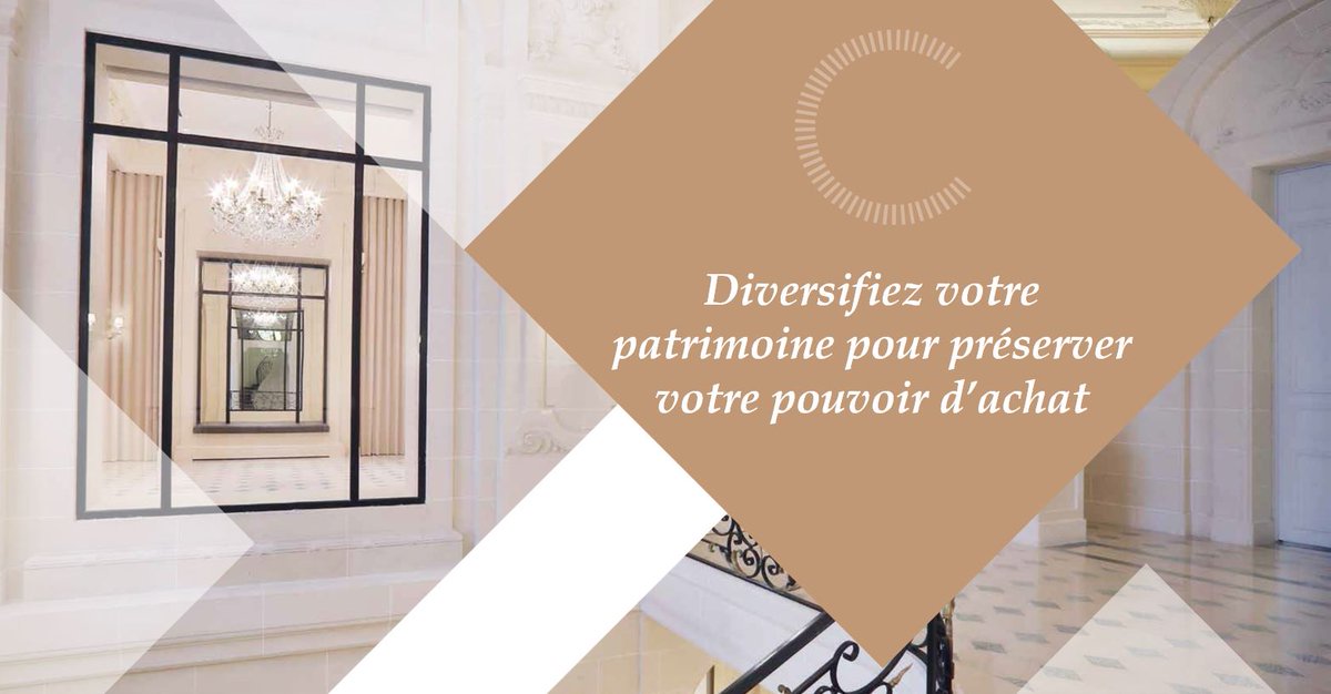 L’#inflation et la remontée des #tauxdintérêt nécessite  une #diversification de votre #épargne pour préserver votre #pouvoirdachat. Découvrez nos solutions de #placements alliant prudence et valorisation de votre #patrimoine sur le long terme : bit.ly/3SgXq6V