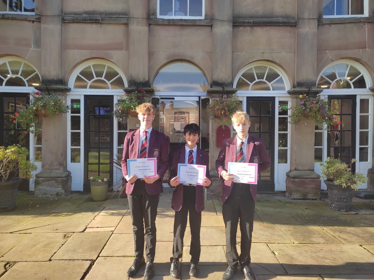HA_FrenchDept's tweet photo. What a marvellous way to end this half-term! Many congratulations to our year 11s for receiving their nominations of #LinguistOfTheWeek 🏆 - We are immensely proud of you all. Well done! Bravo!👏👏 #ProudTeacher #SmashingStartIntoTheTerm #CelebratingSuccess #HardWorkPaysOf 😊👍🇫🇷 https://t.co/GjHm0BWZy4