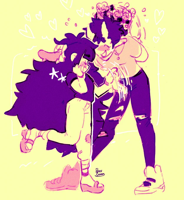 they are simply besties in love 