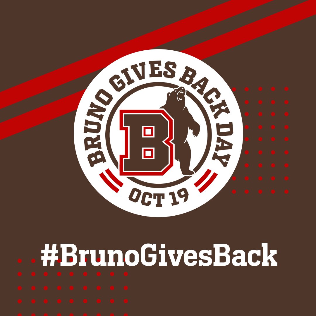 Brown Football Fans: Today is #BrunoGivesBack Day - help make an impact on our team’s experience! brown.edu/go/BGBD21-Foot…