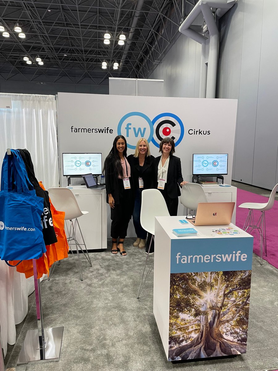 farmerswifelive's tweet photo. We are so excited to be at @NABShow New York🗽🎉
Come and visit our booth 1647 to learn all about farmerswife and @cirkusapp!
#farmerswife #nabshow #nabnewyork #newyork #collabotation #productiontool #projectmanagement #cirkus #tradeshow https://t.co/a8FAJWElMS