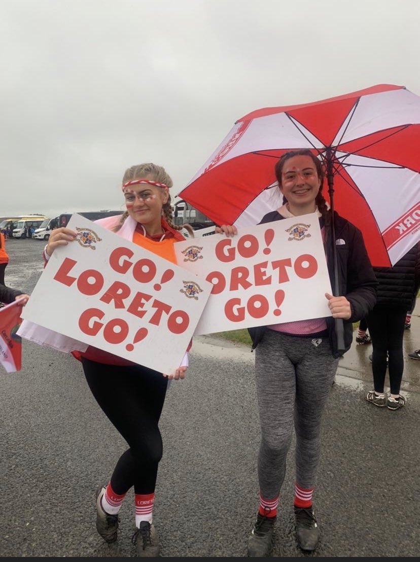 WE DID IT!!!!!  ALL IRELAND 7’s CHAMPIONS. After a very tough final we won by 1 goal against Co. Down. Whooop!!!🏆#LoretoAbú #camogie #AllIreland #7s #bestsupporters