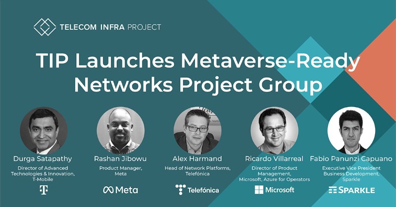 TISparkle's tweet photo. We are excited to be part of the #MetaverseReady Networks Project Group launched by @TelecomInfraP aimed at developing the architecture of the future ✨ #Metaverse #Metaconnectivity #Networks #Web30
