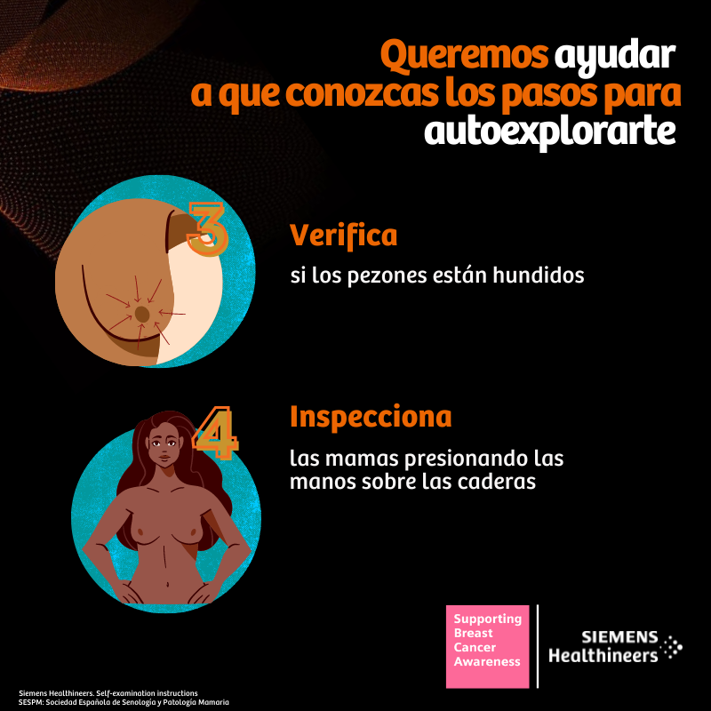 SiemensHealthES's tweet photo. La #autoexploraciónmamaria es un proceso base para el camino hacia la salud. En el #DiaMundialContraElCáncerDeMama, queremos ayudar a que conozcas los pasos para realizarlo: https://t.co/2MJp4tw566
