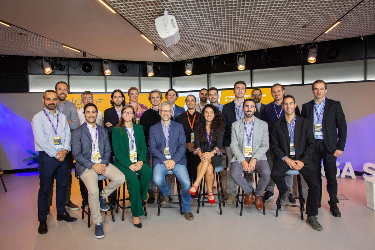 PALRobotics's tweet photo. Today we attended the #ShareworkFinalConference on HRI in industry in Barcelona. Our CEO, Francesco Ferro also took part in a roundtable discussion on “HRC research and development challenges & future applications” within the event. Thank you for the invitation! https://t.co/YTuDAjrqm9