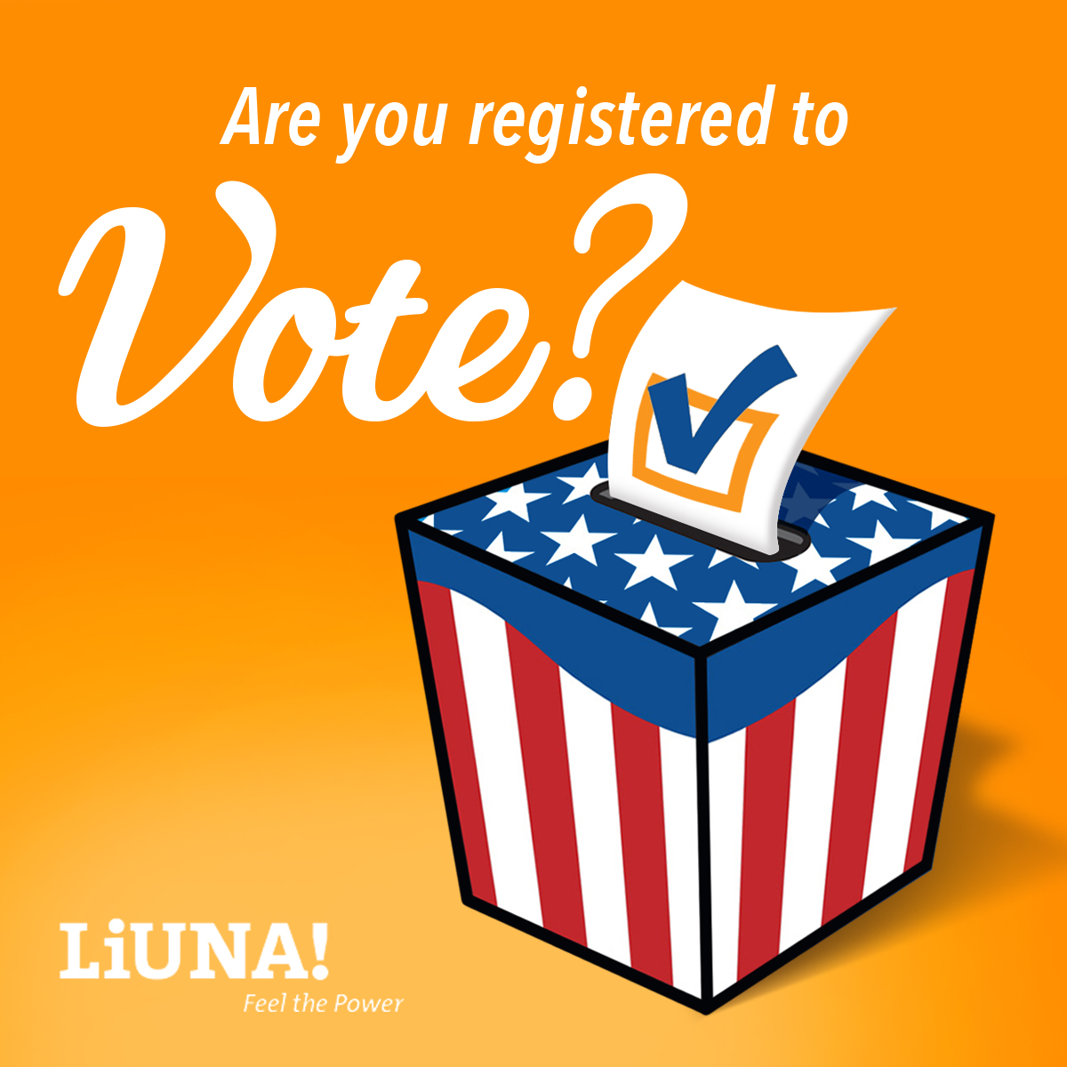 LIUNAmidwest's tweet photo. Check your registration or register to vote, it only takes a minute: https://t.co/7Vx4xS7ZtM
Every vote counts! #LIUNAVotes2022 #GOTV #VoteForYourJob #ProUnion #UnionJobs #MidtermElections #MiddleClass https://t.co/voovyXE8fK