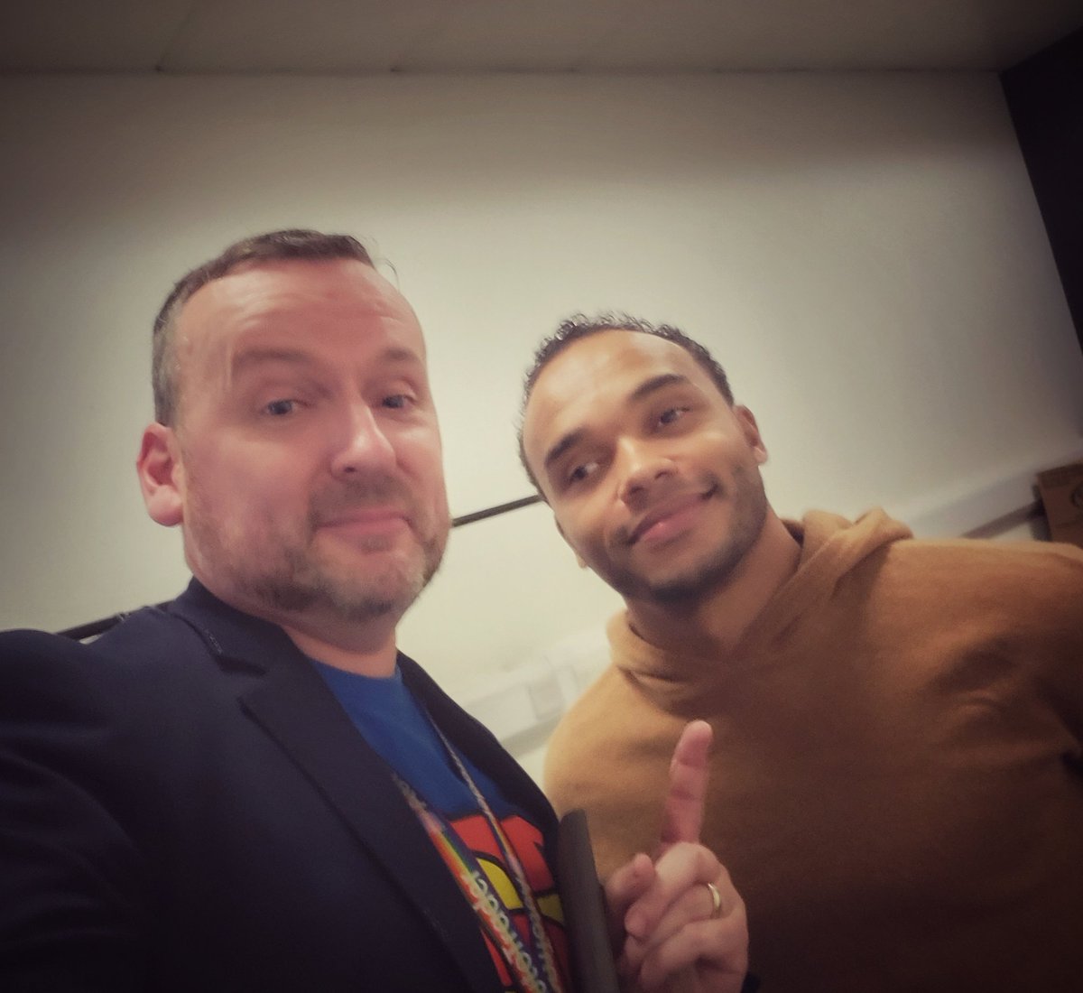 So chuffed to have @nicolashamilton on stage this afternoon... it's been a long time coming. Purpose, Persistence and Determination personified. If ever you need a kick up the backside to do more, and to ignore naysayers... Look no further! Calling Nic to the stage!