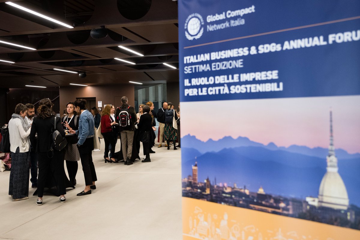 FondazioneGCNI's tweet photo. 🟠 Il 7° #SDGForum si è concluso!
Oggi si sono tenuti i Tavoli di lavoro tematici per confrontarsi su priorità future del Network e la visita al Museo Lavazza.
Ringraziamo relatori e partecipanti, @lavazzagroup @Pirelli (Main Sponsor) e @gruppoiren (Sponsor) per il supporto. https://t.co/MNeyic2RsY