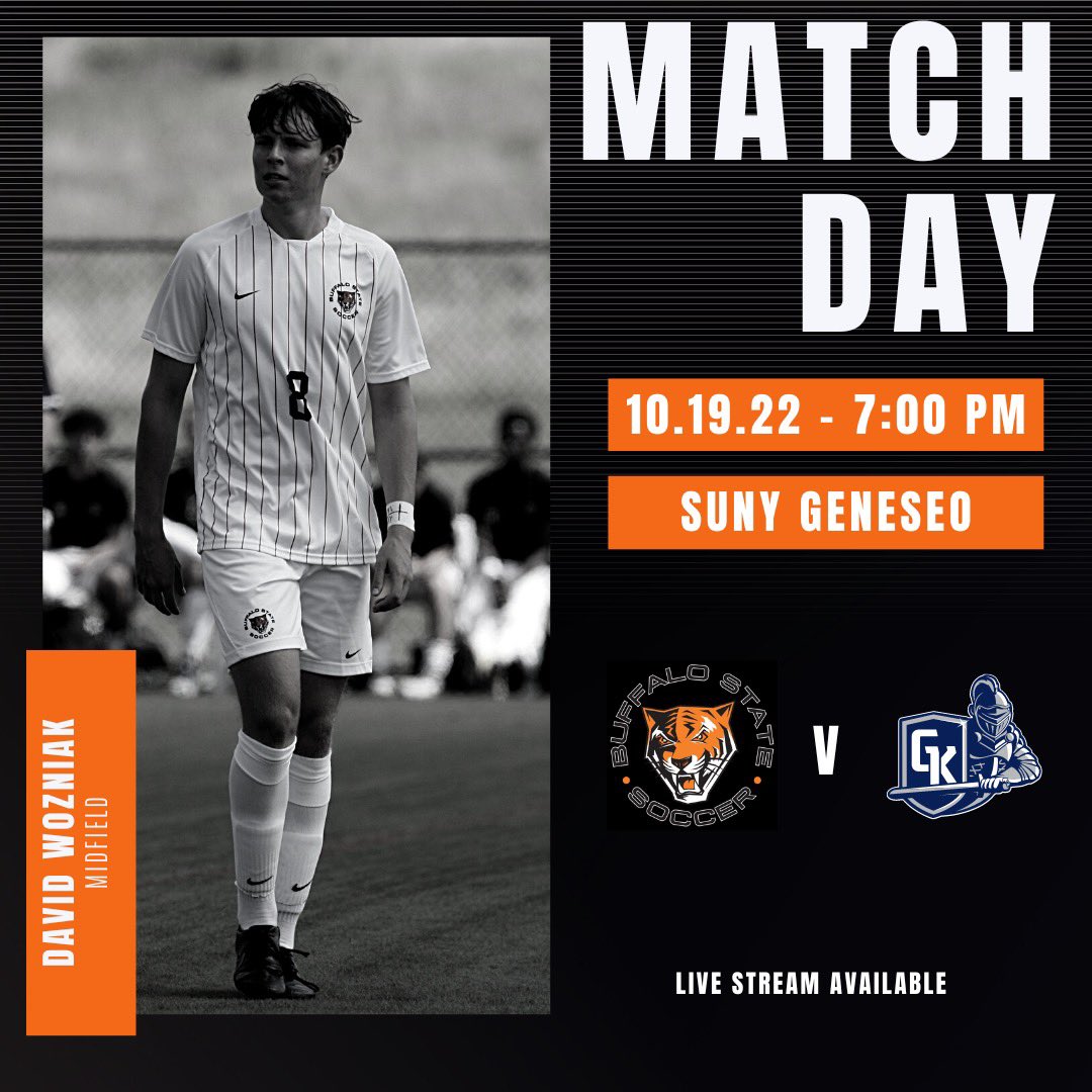 Match Day! On the road for another SUNYAC match up vs Geneseo at 7pm