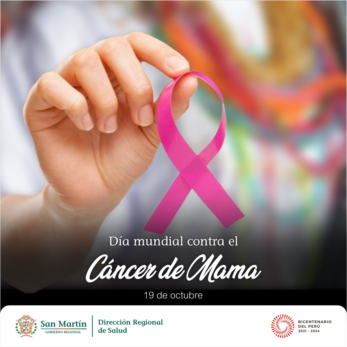 HRT_Oficial's tweet photo. El 19 de octubre se celebra el Día Internacional de la Lucha contra el Cáncer de Mama, para sensibilizar y concienciar a las mujeres de todo el mundo, sobre la importancia de realizarse un examen de mamas regularmente, con la finalidad de detectar cualquier signo o anomalía. https://t.co/Oh4s2wwtmW