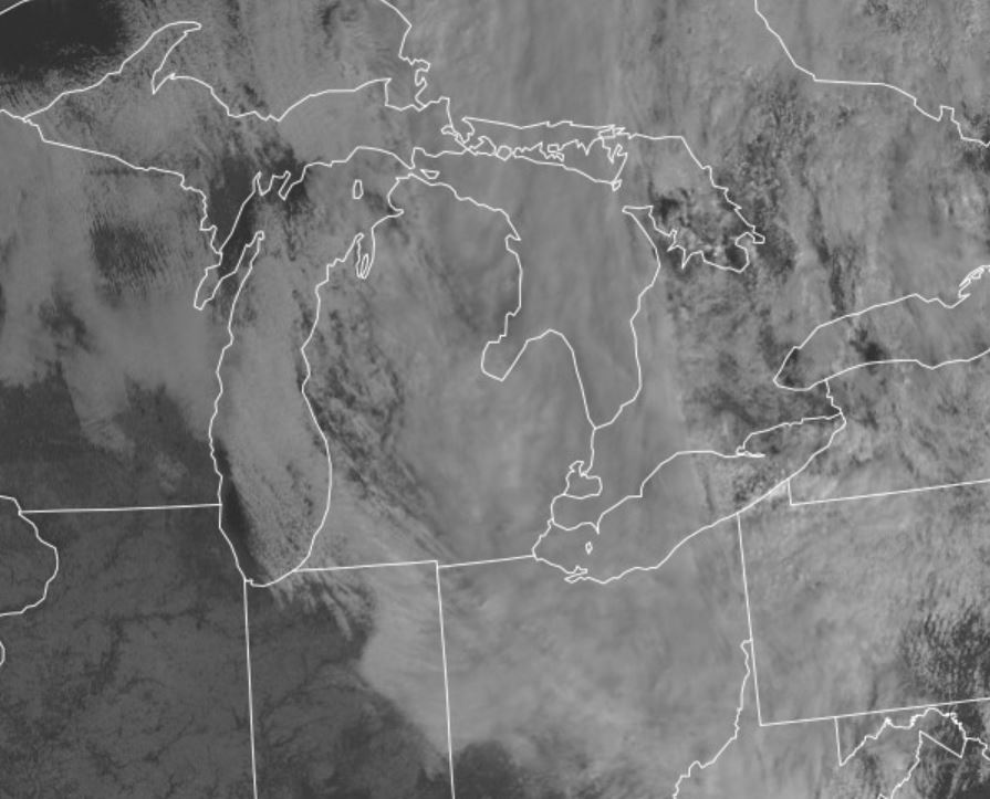 bill steffen on Twitter "Here's a satellite pic., radar, the Holland