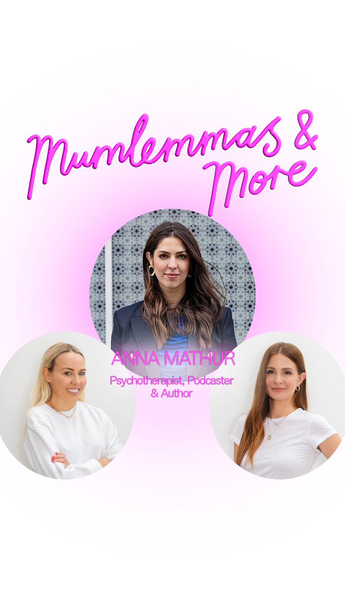 Anna joins us on the podcast this week and I just loved chatting to her! Anna discusses why taking time for herself makes her a better Mother, and her tips to stop staying ‘yes’ to everything - if you’re a people pleaser it’s a must listen!! linktr.ee/mumlemmas