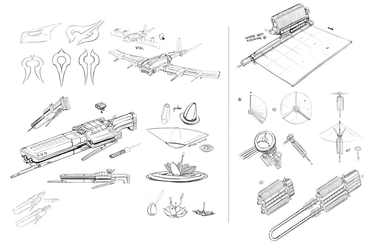 Some Scylle brainstorming that didn't really get anywhere. I'm always on the fence about posting sketches. They never seem enough for a full post, but hiding them on a side channel can also be annoying for followers. Maybe just not posting sketches is the most elegant solution?🤔 