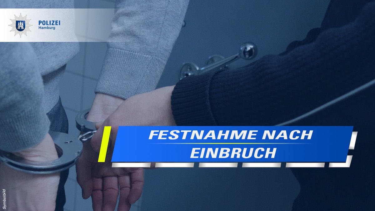 PolizeiHamburg's tweet photo. Dank eines aufmerksamen Zeugen konnte gestern Abend ein Einbrecher in #Barmbek festgenommen werden. #LKA19Castle hat die Ermittlungen übernommen, prüft Verantworlichkeit für weitere Tat im näheren Umfeld &amp; d. Verbleib eines flüchtigen 2. Täters.
Mehr Infos
https://t.co/oZ2BZ4uAhh https://t.co/Nnte0asmbh