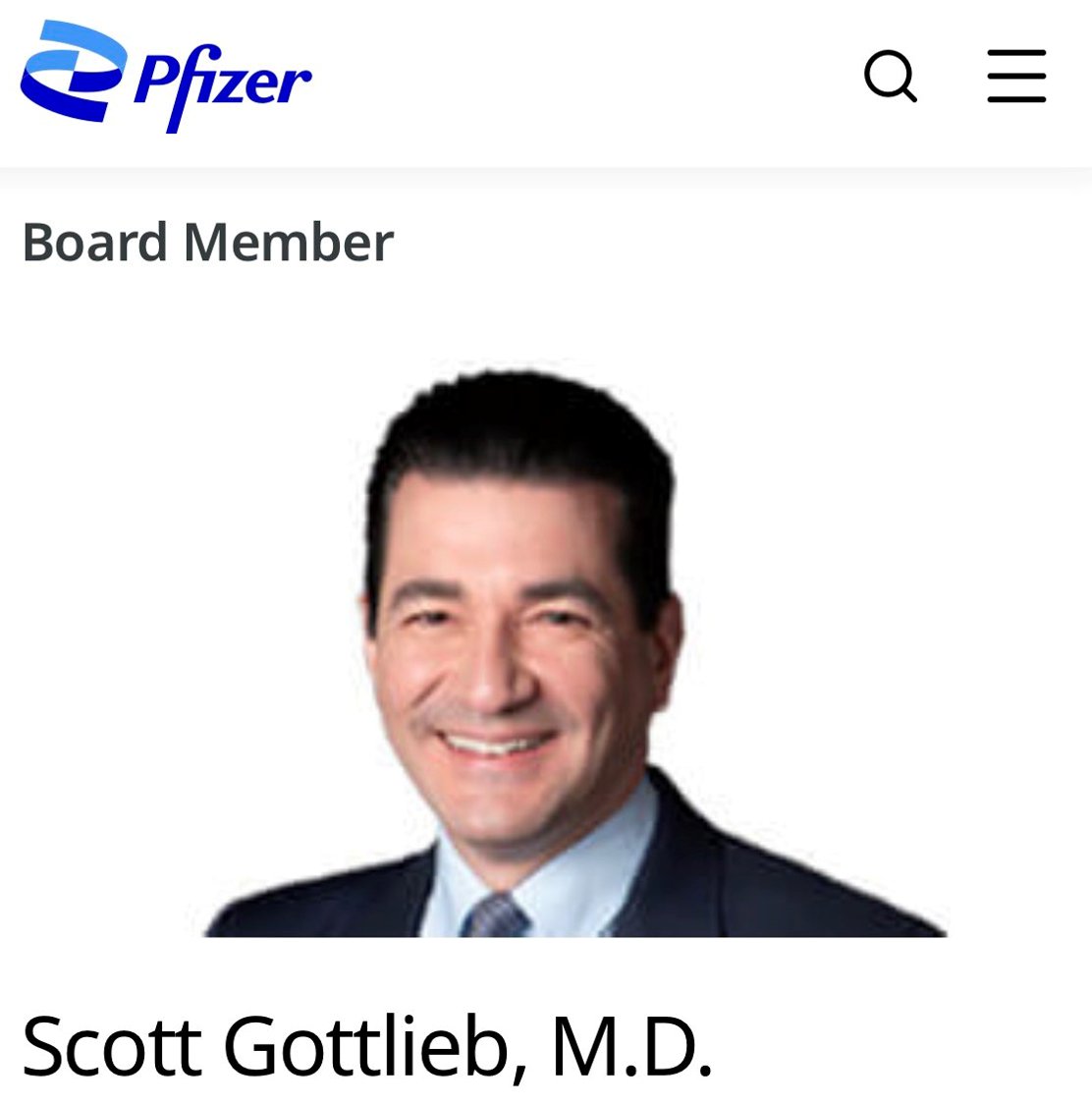 When I wrote this 🧵about Gottlieb on Biden's COVID Task Force, I was called an "antivaxxer" and told to STFU for alerting conflicts like this. 

Scott was paraded around TV nightly as "Former FDA Commissioner". Not a single outlet used his actual title.🚨
x.com/Theo_TJ_Jordan…