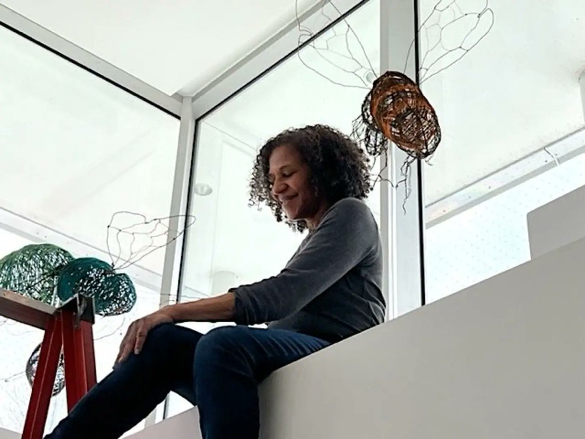 ADFRNTBooklist's tweet photo. 📚🎨OCT 29: Experience this Well(Bee)ing creative workshop with artist @clurch at @ADBCC777 from 1-4PM! As we reflect on and chat about the complex natural world, we will create organic wire forms that reference our intimate connections to bees. Register:https://t.co/QresG1HFBp📚 https://t.co/YqrjSbky3Q