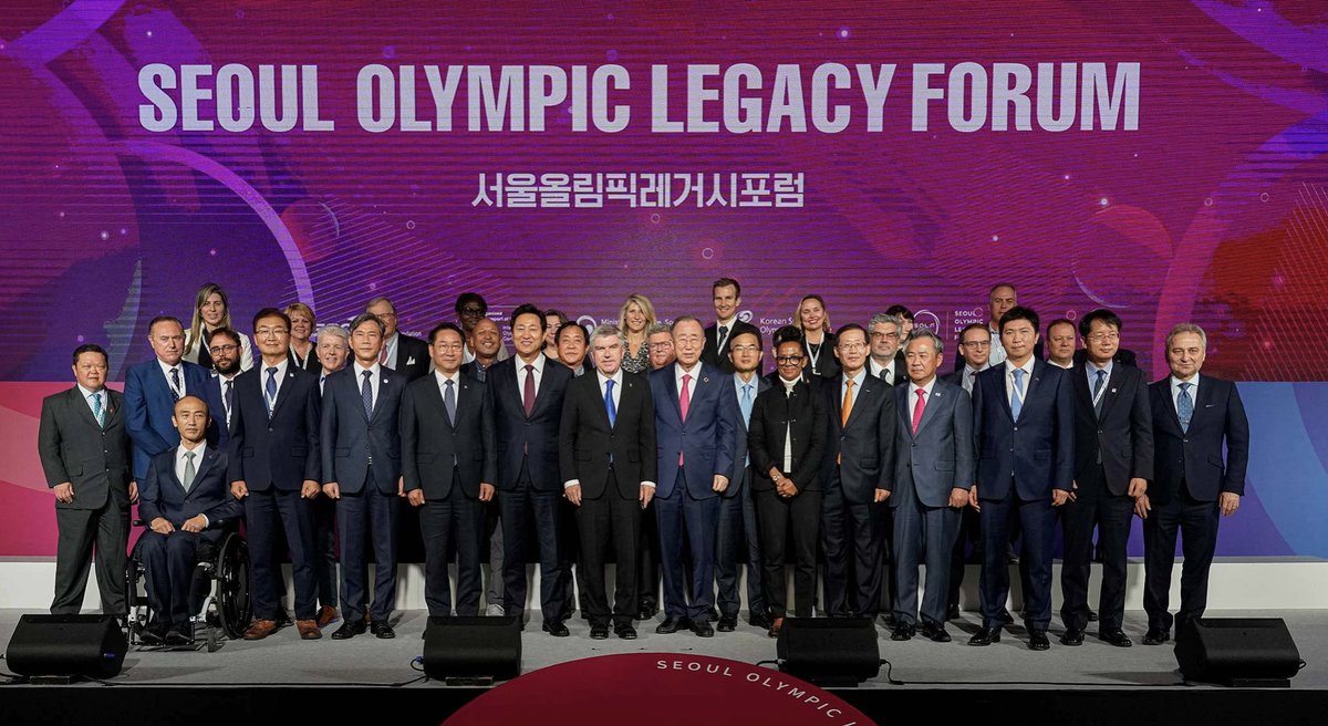 Gathered at the Seoul Olympic Legacy Forum in South Korea, legacy entities agreed to engage diverse social groups, collaborate with other stakeholders, and share best practices in order to build a better world through sport for the next generation. olympics.com/ioc/news/olymp…