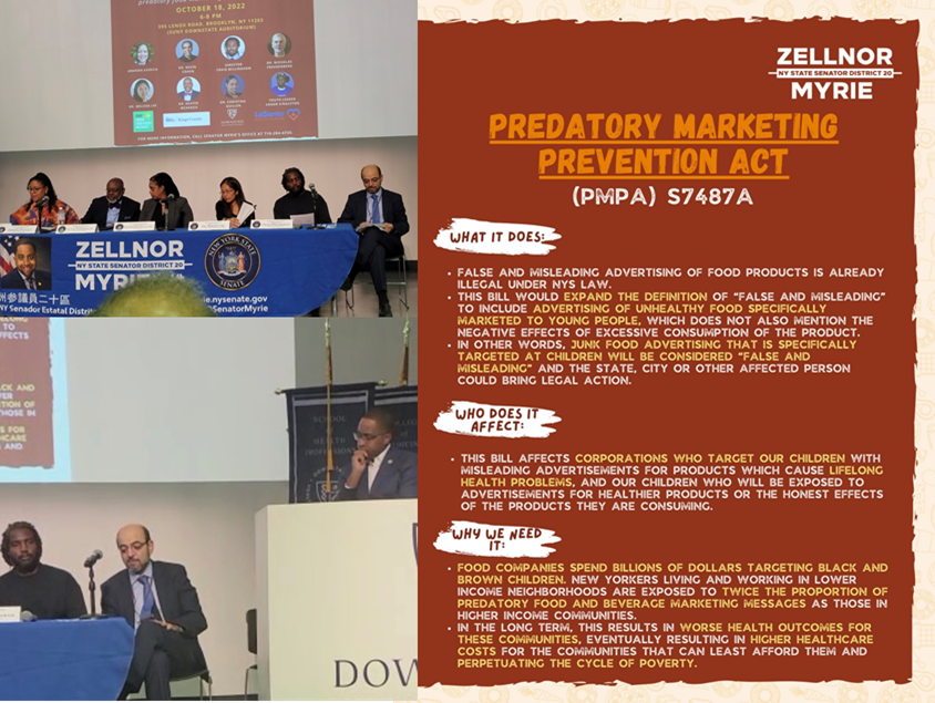 Joseph (@pedsheart) on Twitter photo It was such an honor to be on the panel in a roundtable with <a href="/SenatorMyrie/">NYS Senator Zellnor Y. Myrie 米结</a> #PMPA affects corporations who target our children with misleading advertisements. #fightobesity
<a href="/CraigWillingham/">Craig Willingham</a> <a href="/DexterMcKenzie/">Dexter McKenzie</a> <a href="/CG_LatinaMD/">Christina Guillen</a> <a href="/eveerrich/">Amanda Everich</a> It was such an honor to be on the panel in a roundtable with <a href="/SenatorMyrie/">NYS Senator Zellnor Y. Myrie 米结</a> #PMPA affects corporations who target our children with misleading advertisements. #fightobesity
<a href="/CraigWillingham/">Craig Willingham</a> <a href="/DexterMcKenzie/">Dexter McKenzie</a> <a href="/CG_LatinaMD/">Christina Guillen</a> <a href="/eveerrich/">Amanda Everich</a>