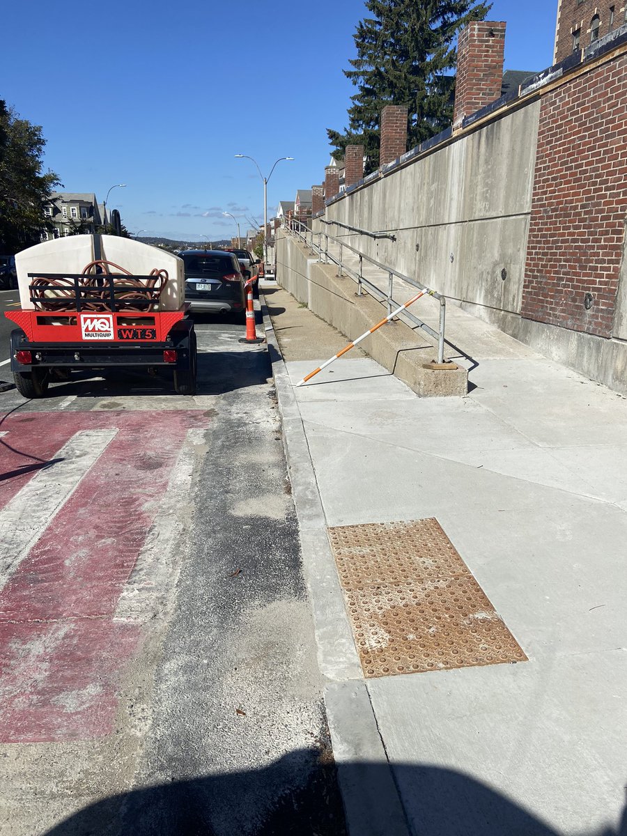 Refurbished Broadway Stairs looking great!