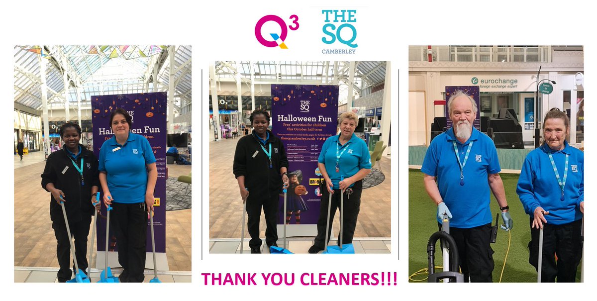q3_services's tweet photo. On #ThankYourCleanerDay #TYCD we welcome the team on our new contract at @TheSquareCamb to the @q3_services family. Keeping a big #retail space like this spotless and welcoming is a tough challenge. Thank you! https://t.co/8TTvYrTuYu