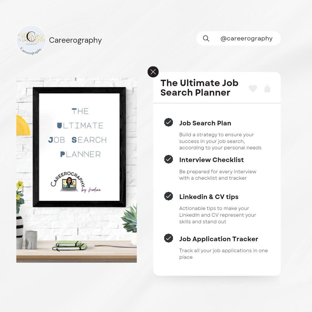 In order to succeed we must plan and prepare for success, Hence The Ultimate Job Search Planner! 

Did I mention it's completely digital? 📱 📲 

 #digital #jobsearch #jobsearch #job #career #linkedin #brand #interview #success #planning #recruiters #recruiters #cv #jobseekersSA