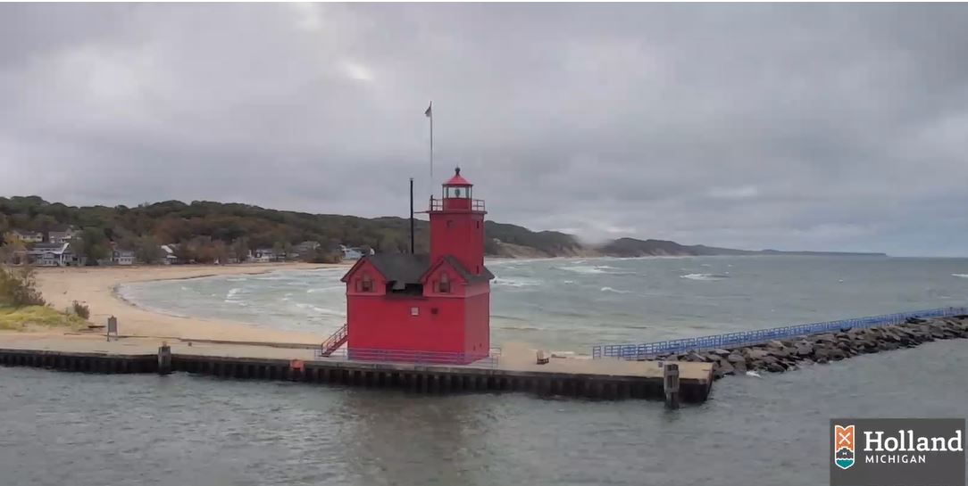 bill steffen on Twitter "Here's a satellite pic., radar, the Holland