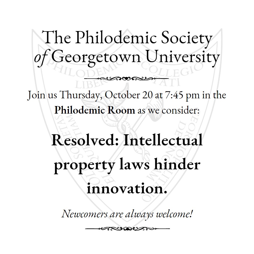 Philodemic Society tweet media