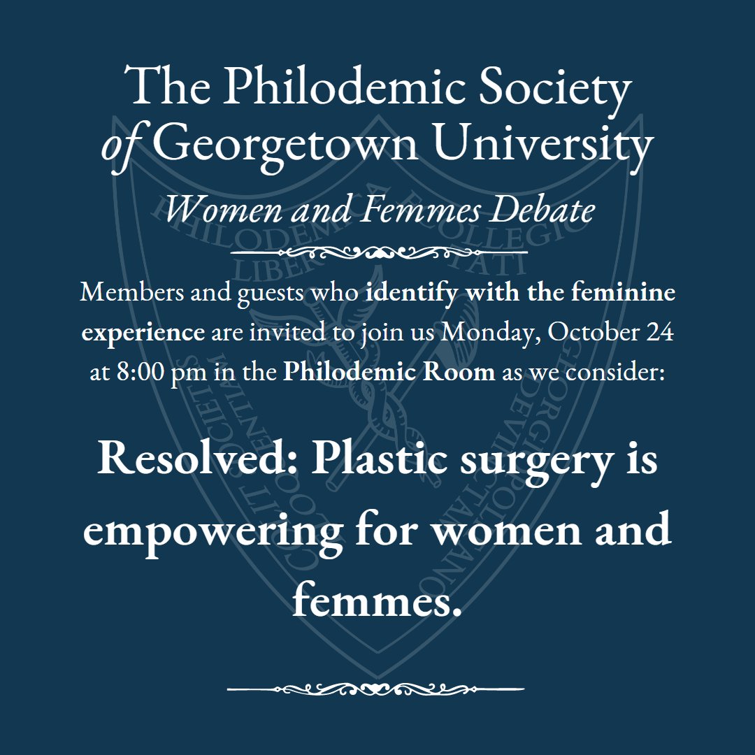 Philodemic Society tweet media