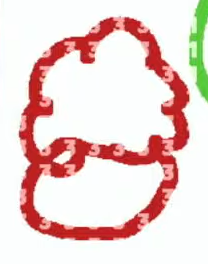 ちえりちゃんの描いた実験して爆発した頭の人が・・・#とりっくとらっく 