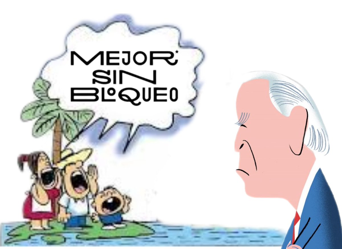 Nunca en toda la historia de la Humanidad un país se ha visto sometido a un bloqueo económico, comercial y financiero tan cruel y prolongado como el que impone #EEUU a #Cuba.
<a href="/POTUS/">President Donald J. Trump</a> Nuestro pueblo merece vivir sin bloqueo
#MejorSinBloqueo
#NoMasBloqueo