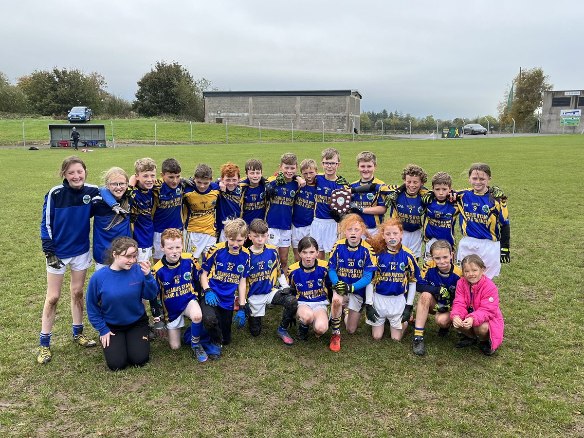 gurtagarry's tweet photo. Our U-13s were victorious in the North Football Final today against a very determined Ballinaclough side. Both teams played terrific football.👏🏼 Gurtagarry will play Shronell N.S in the county semi final next week. #hongurtagarry https://t.co/eZ6cCkEpvG