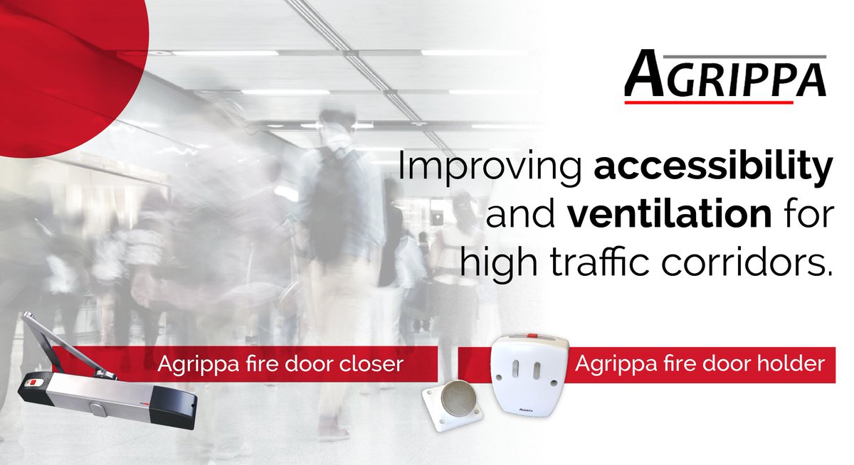 SGGeofire's tweet photo. #Airports, leisure facilities, #museums and #theatres all need to allow the free movement of people, plus maintain #ventilation.
However, in the event of a fire, smoke can spread very quickly. Agrippa fire door products prevent the spread of smoke. 
https://t.co/subffHX9L6 https://t.co/sOajiQXjdL