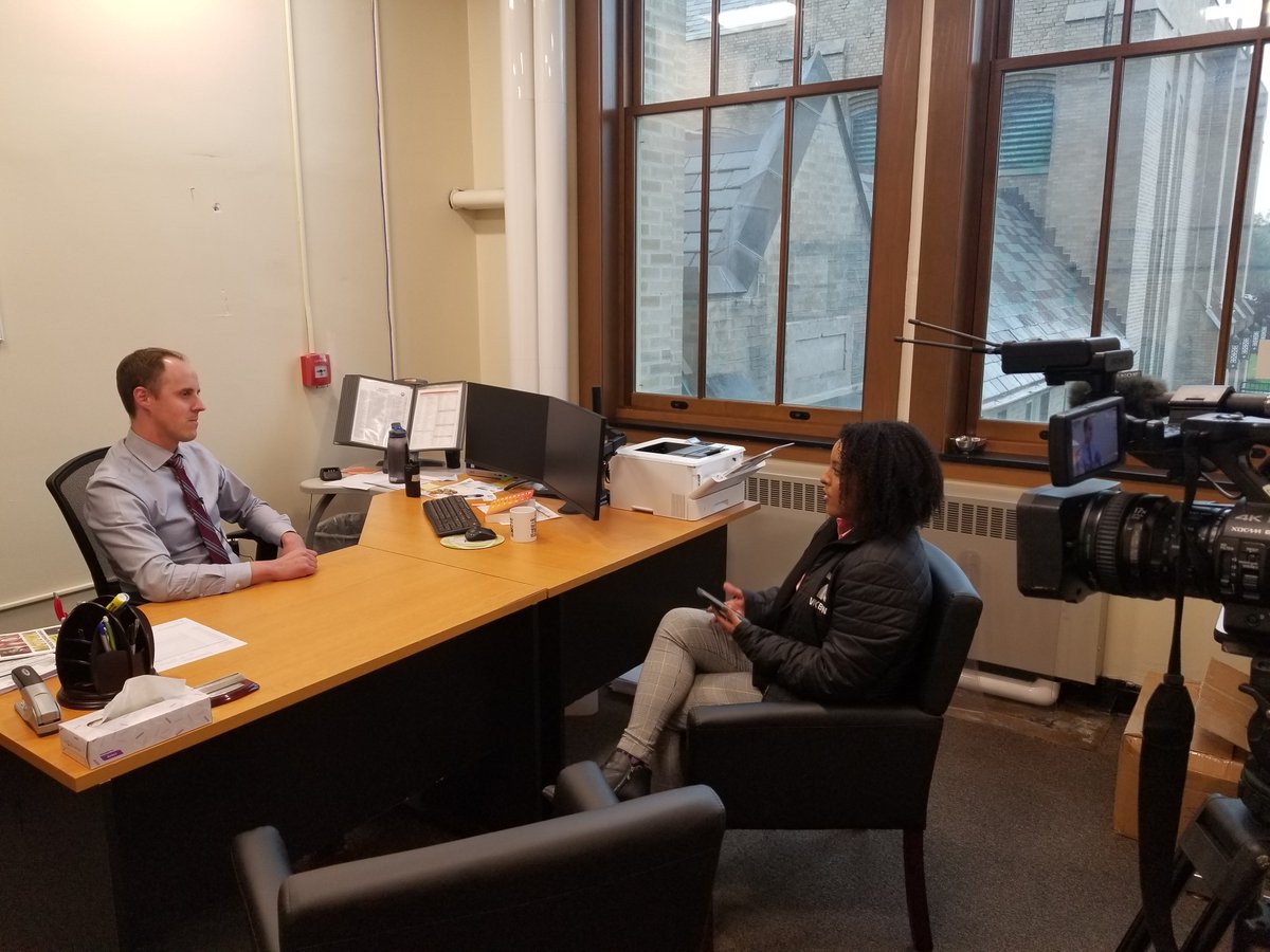 Tonight on <a href="/WKBW/">7 News WKBW</a> at 6 pm <a href="/AmherstCHS/">Amherst Central High School</a> assistant principal Scott Lawniczak, teachers Anne Ward and Matthew Murray and <a href="/Erie1BOCES/">Erie 1 BOCES</a> Jessica Karnes explain how Amherst sets students up for success to get the NYSED Seal of Civic Readiness. Thanks <a href="/PhebenKassahun/">Pheben Kassahun WKBW</a> for visiting us.