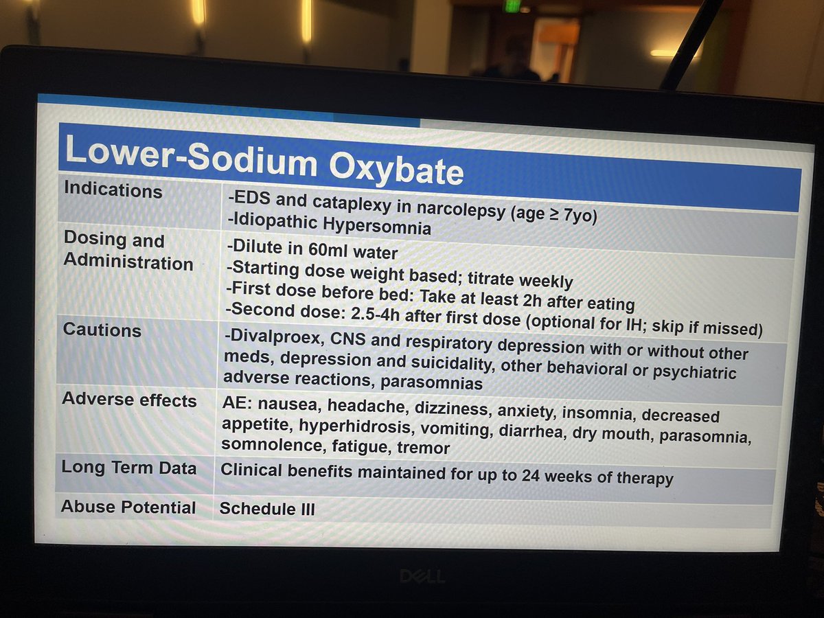 SunitaKumarMD's tweet photo. #CHESTSleep @LoyolaPCCM what a great talk by one of our former Loyola PCCM  fellows Paul Chung on medications for hypersomnia #CHEST2022 https://t.co/AnBMIlHNYu