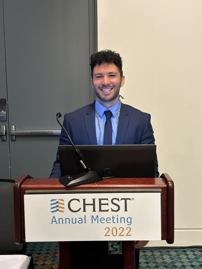 DanckersMD's tweet photo. Critical Thinking Oral Case Report Sessions at #CHEST2022 @accpchest Thank you to all our #CHESTTrainees @orebabs @zjchandler @EtGoldberg and my co-moderator! https://t.co/fKLhqslMx1