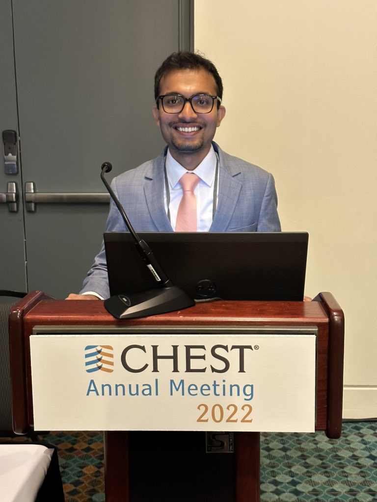 DanckersMD's tweet photo. Critical Thinking Oral Case Report Sessions at #CHEST2022 @accpchest Thank you to all our #CHESTTrainees @orebabs @zjchandler @EtGoldberg and my co-moderator! https://t.co/fKLhqslMx1