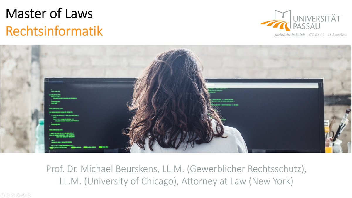 Wir sind live: Webinar zum neuen LL.M. Rechtsinformatik.