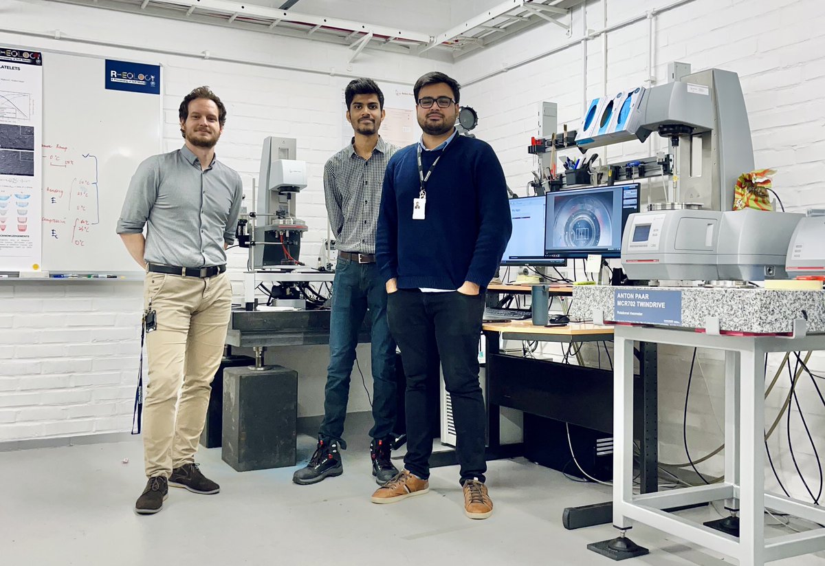 rheo_chalmers's tweet photo. Busy day in our lab: proud to show our work at the department day! #Chalmers #IMS #rheo_chalmers https://t.co/XYhFHvVvAQ