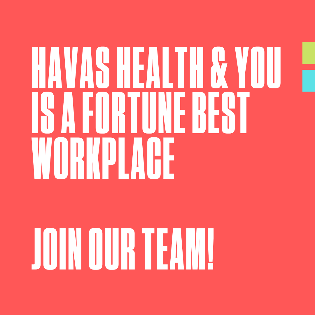 HavasYou's tweet photo. ¡¡Ole, ole y ole!!💃Según @FortuneMagazine y @GPTW_US, @HavasHealthyou es uno de los #BestWorkPlaces en publicidad y marketing 🥳🥳 #HavasHealthAndYou https://t.co/vIiTITcEY6